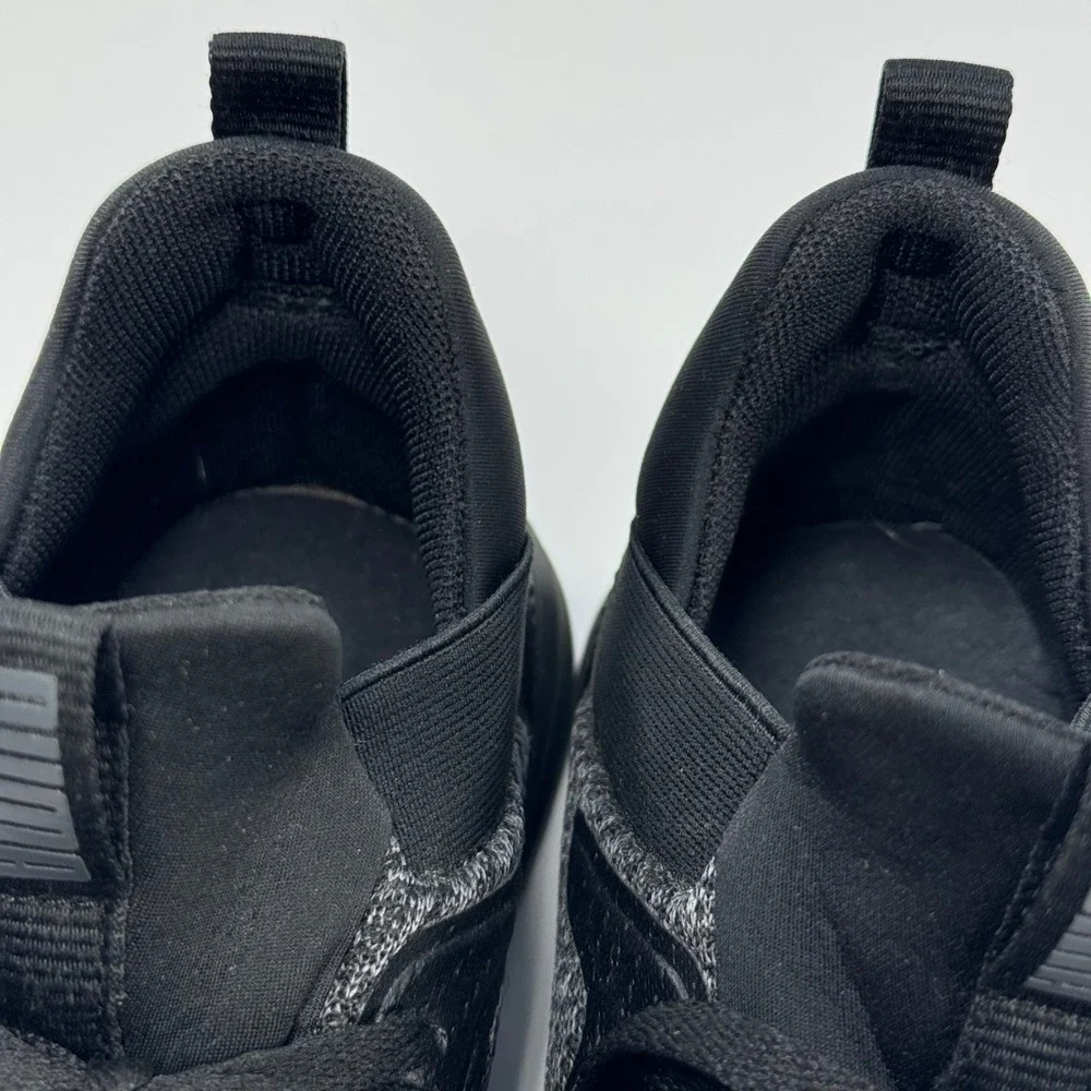 Puma Enzo Weave Mens Black Grey Running Training Shoes‎ Sneakers 191487-01